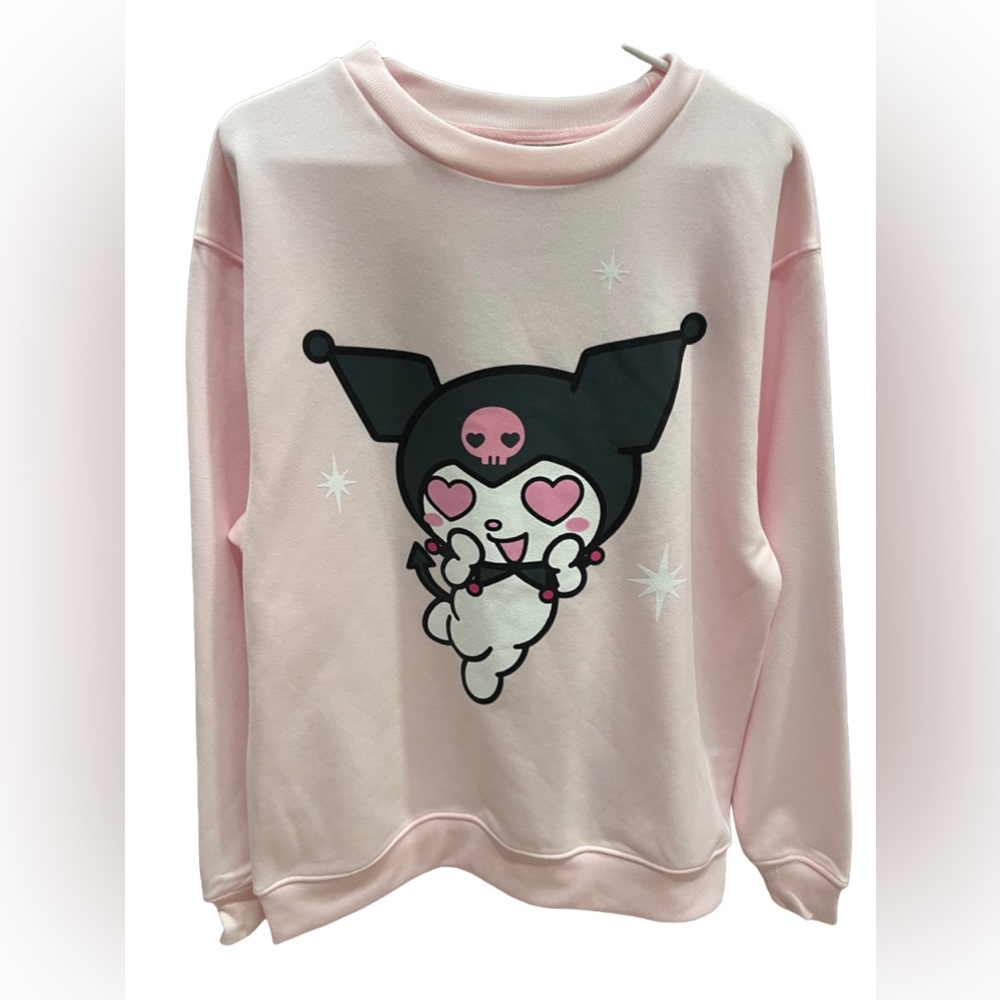 Sanrio Medium Pink (kuromi)) Sweatshirt.
